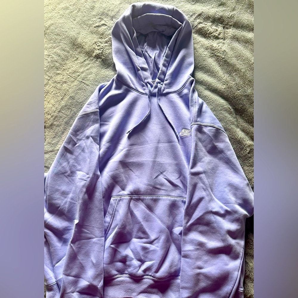 Lavender Nike Sweatshirt - XL